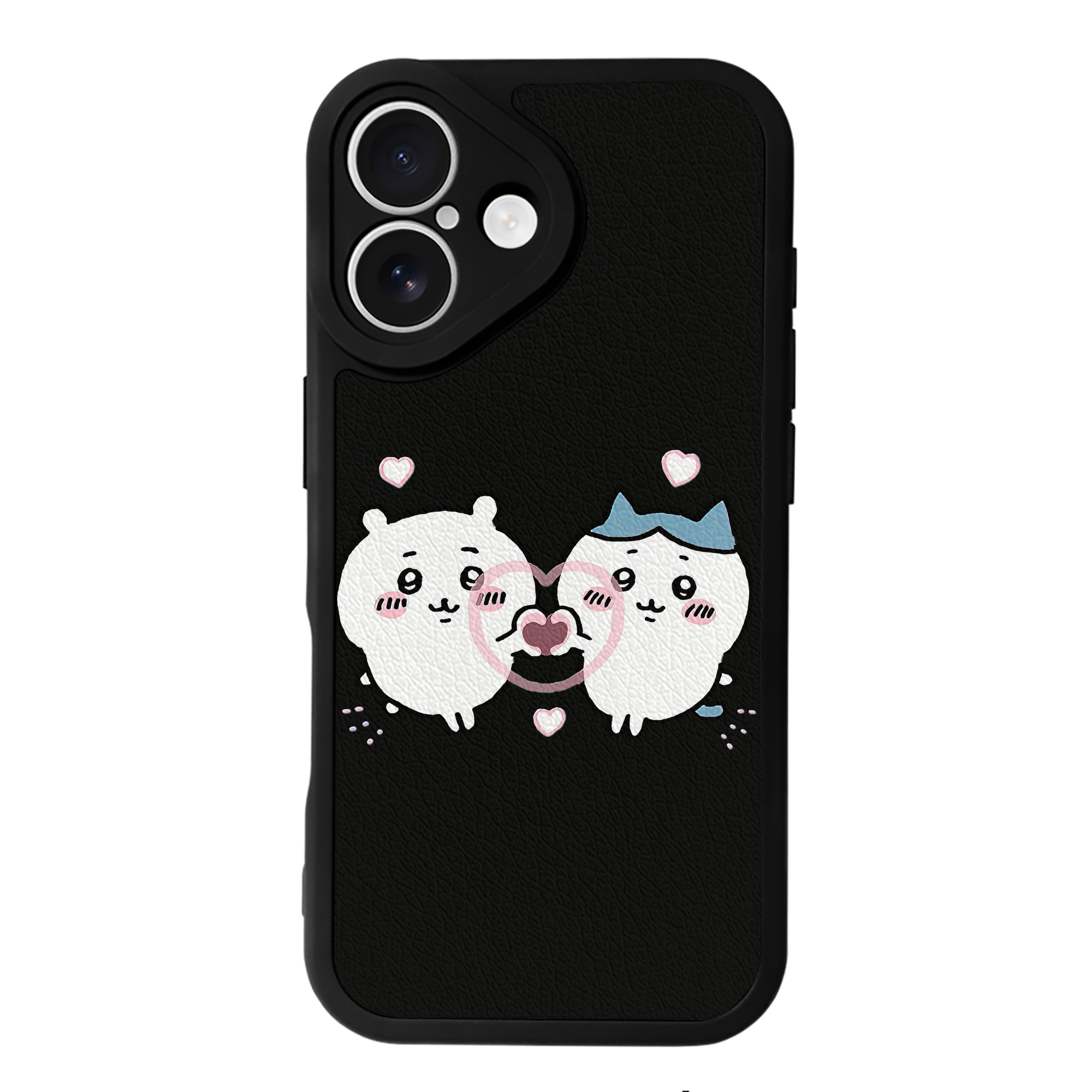 （画像用） ちいかわ ちいかわ Chii-kawa chiikawa 【iPhone 16シリーズ対応】シリコンスマホケース（レザー調） 材質：シリコン